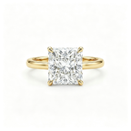 LUCERARO Engagement | Princess Lab Grown Diamond Ring