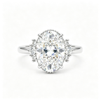 LUCERARO Engagement | Oval Lab Grown Diamond Ring