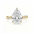 LUCERARO Engagement | Pear Diamond Ring - ER01576