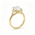 LUCERARO Engagement | Oval Lab Grown Diamond Ring
