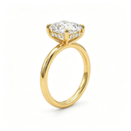 LUCERARO Engagement | Radiant Lab Grown Diamond Ring