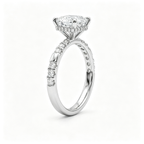 LUCERARO Engagement | Princess-Cut Lab Grown Diamond