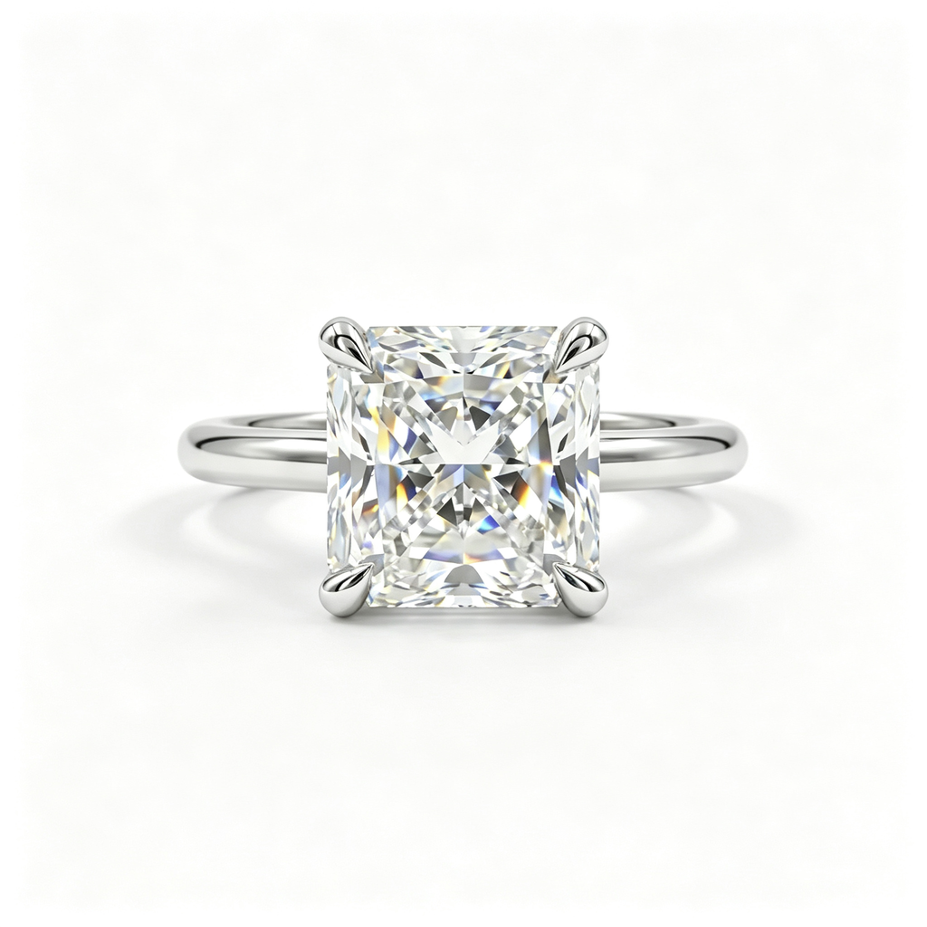 LUCERARO Engagement | Princess Lab Grown Diamond Ring