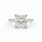 LUCERARO Engagement | Princess Lab Grown Diamond Ring