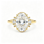 LUCERARO Engagement | Oval Lab Grown Diamond Ring