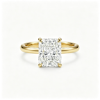 LUCERARO Engagement | Radiant Lab Grown Diamond Ring