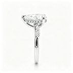 LUCERARO Engagement | Pear Lab Grown Diamond Ring