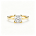 LUCERARO Engagement | Princess Solitaire Diamond Ring - ER01480