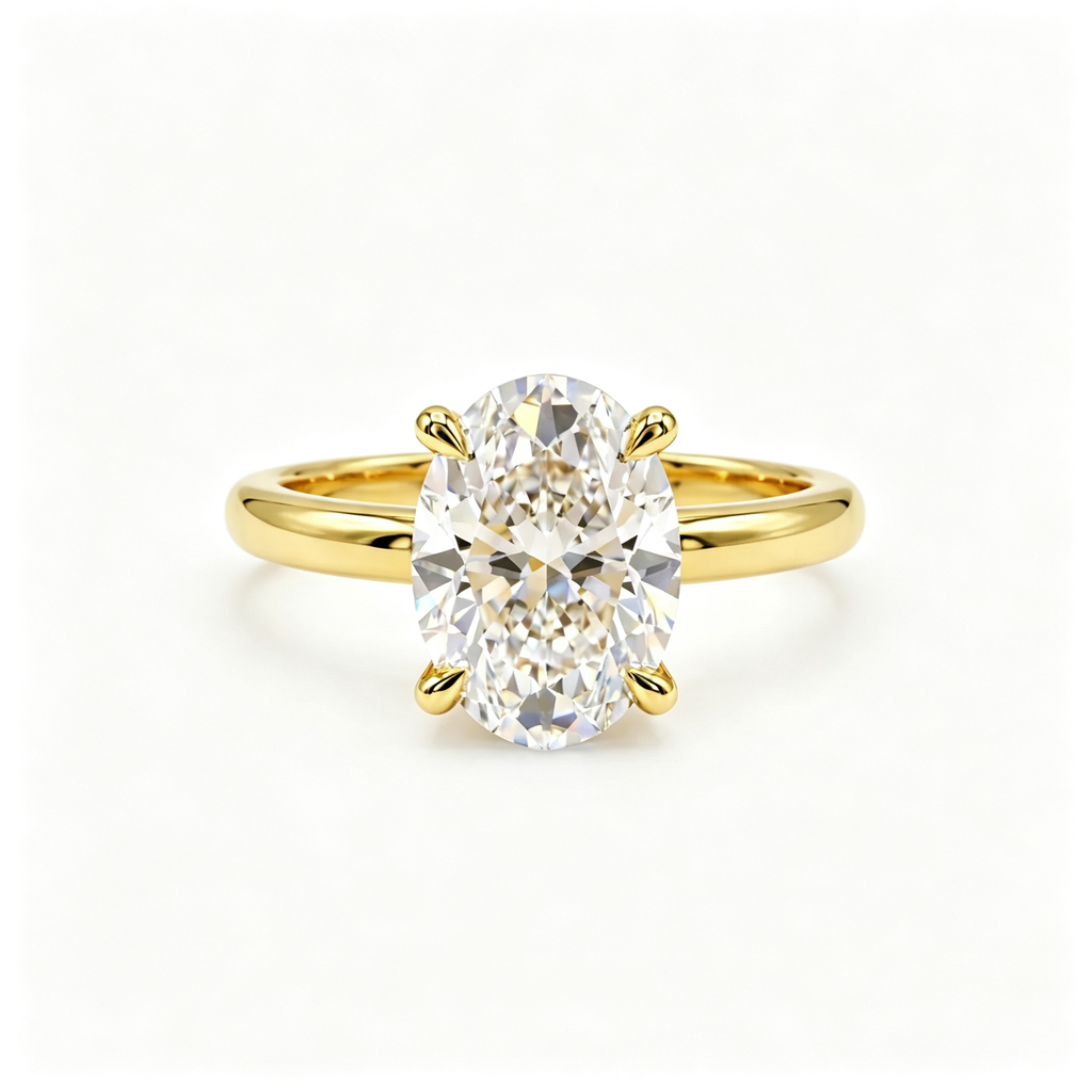 LUCERARO Stacking | Pear Cuff Diamond Ring - SR02704