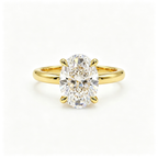 LUCERARO Stacking | Pear Cuff Diamond Ring - SR02704