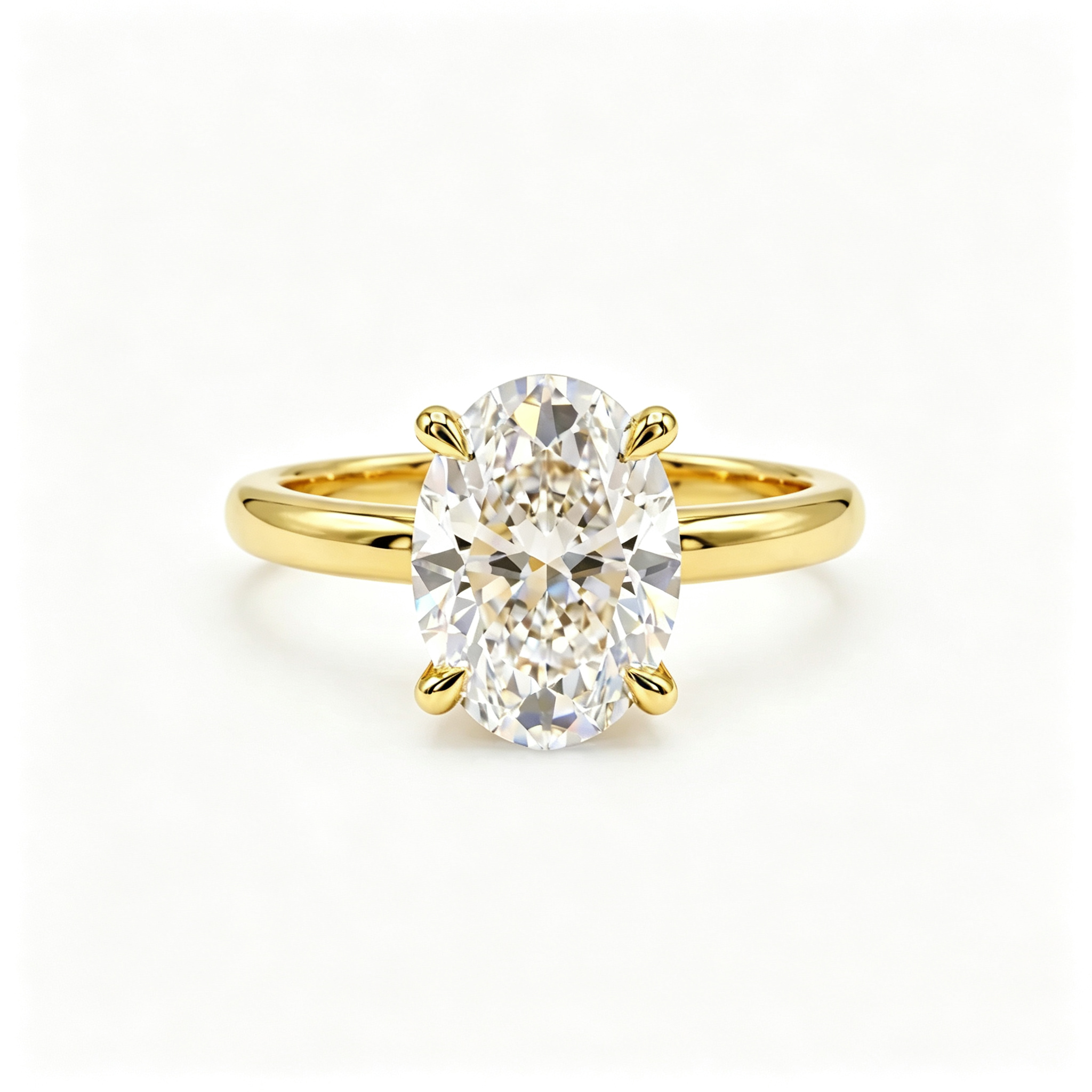 LUCERARO Stacking | Pear Cuff Diamond Ring - SR02704