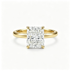 LUCERARO Stacking | Radiant & Cuff Diamond Ring - SR02200