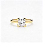 LUCERARO Stacking | Princess & Cuff Diamond Ring - SR02464