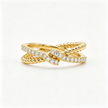 LUCERARO Wedding | Two-Path Diamond Ring - WR01550