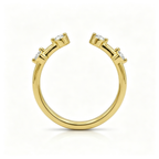 LUCERARO Wedding | Open Lab-Grown Diamond Ring 1/5 ct. tw.