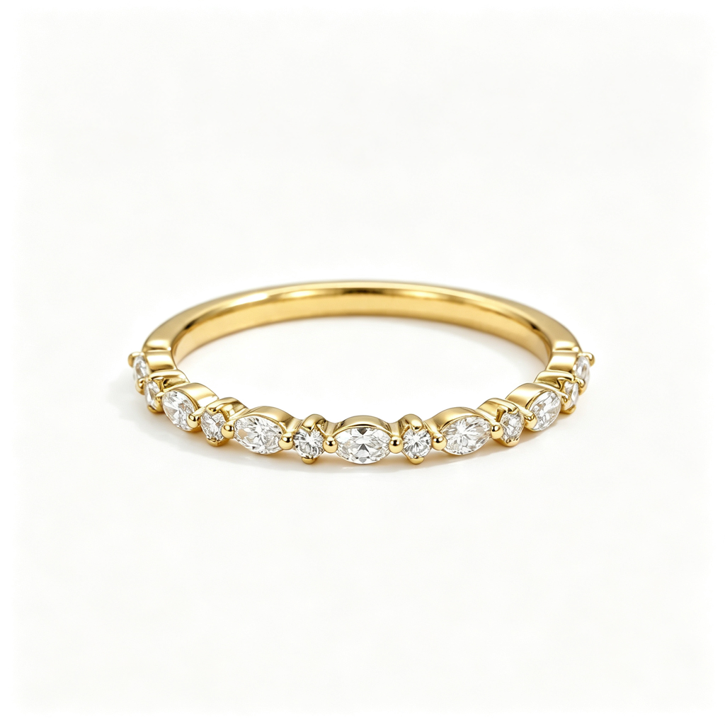 LUCERARO Wedding | Marquise Diamond Ring - WR00544