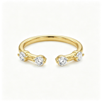 LUCERARO Wedding | Open Lab-Grown Diamond Ring 1/5 ct. tw.