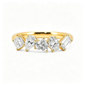 LUCERARO Wedding | Multi-Cut Diamond Ring - WR02030
