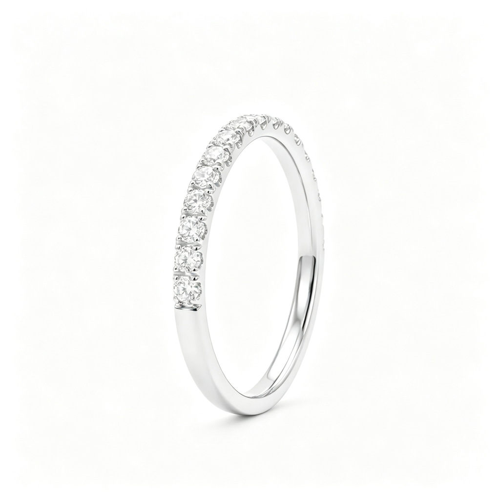 LUCERARO Wedding | Round Diamond Ring - WR00600