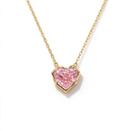 LUCERARO Necklace | Heart Lab-Grown Diamond Necklace 1 ct. tw.