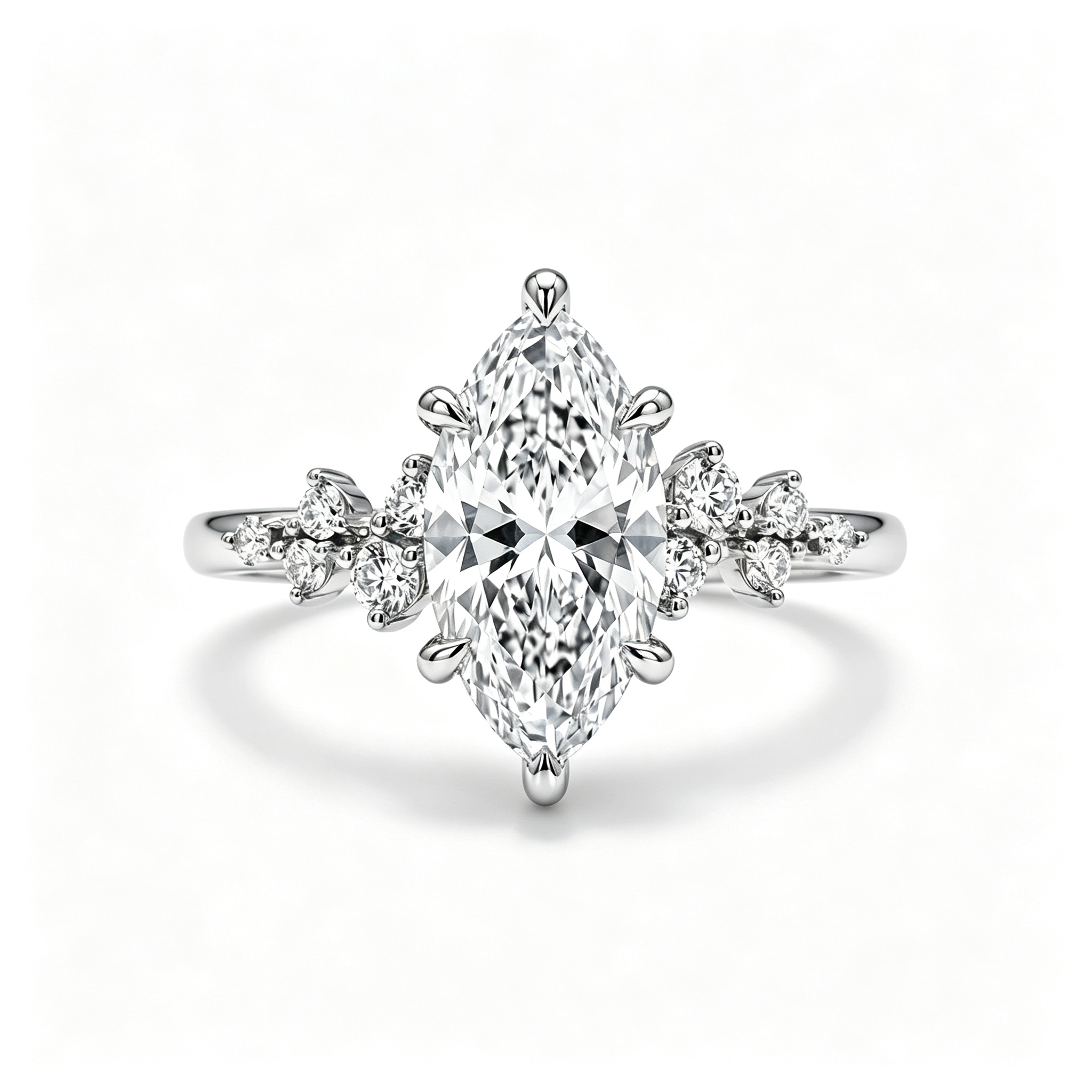 LUCERARO Engagement | Marquise Diamond Ring - ER01969