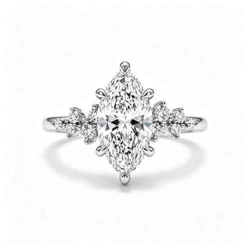 LUCERARO Engagement | Marquise Diamond Ring - ER01969