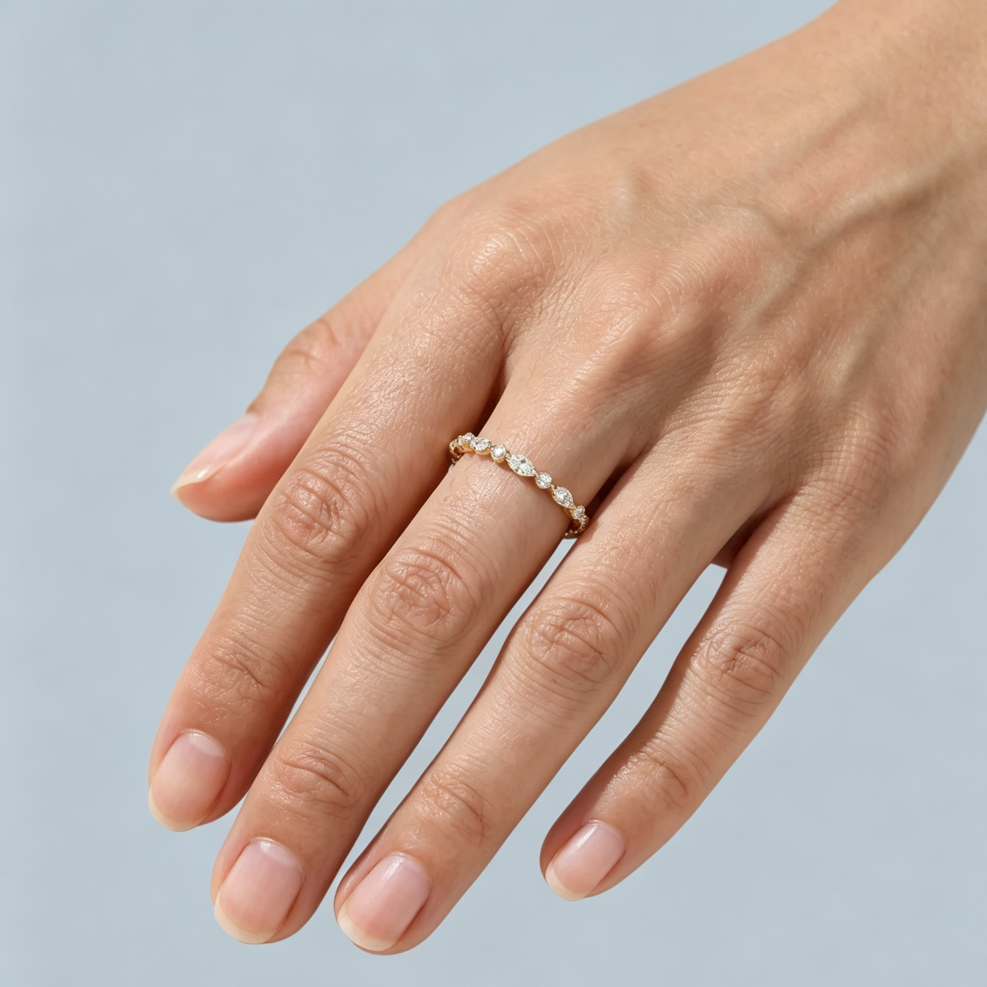 LUCERARO Wedding | Marquise Diamond Ring - WR00544