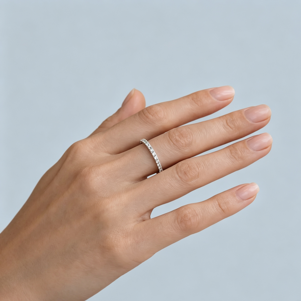 LUCERARO Wedding | Round Diamond Ring - WR00600