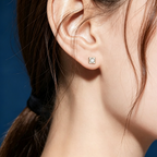 LUCERARO Earrings | LOVE Stud Earrings - JE00895