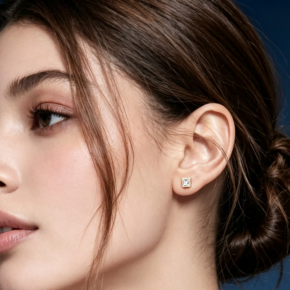 LUCERARO Earrings | LOVE Stud Earrings - JE00895